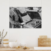  Boerderij Beveiligingsbeheer afdrukken Poster (Keuken)