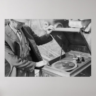 Boerderij Beveiligingsbeheer afdrukken Poster