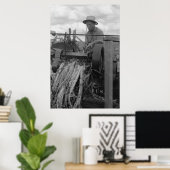 Boerderij Beveiligingsbeheer afdrukken Poster (Thuiskantoor)