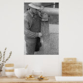 Boerderij Beveiligingsbeheer afdrukken Poster (Keuken)