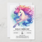 Boerderij Bewerkbare Paard Verjaardag Kaart (Voorkant)