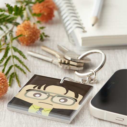 Boerderij bieten sleutelhanger (Voorkant Rechts)