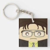 Boerderij bieten sleutelhanger (voorkant)