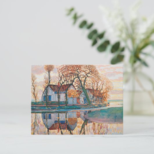 Boerderij bij Duivendrecht - Piet Mondrian - Moder Briefkaart (Staand voorkant)