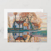 Boerderij bij Duivendrecht - Piet Mondrian - Moder Briefkaart (Voorkant / Achterkant)