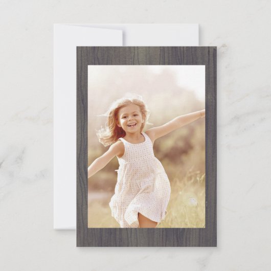 Boerderij Birthday Dank je wel Bedankkaart (Achterkant)