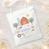 Boerderij Birthday Party Dank je cadeau Labels Bedankzakje (Geknipt)