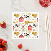 Boerderij Birthday Party Servet (Insitu)