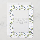 Boerderij Blauwe Bessen Trouw Dankjewel Kaart (Achterkant)