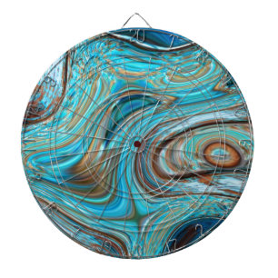 boerderij blauwgroen blauw Woodgrain turquoise swi Dartbord