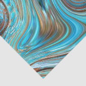 boerderij blauwgroen blauw Woodgrain turquoise swi Tissuepapier (Detail)