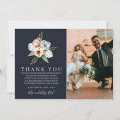 Boerderij Bloemen Anemone Greenery Bedankkaart (Voorkant)