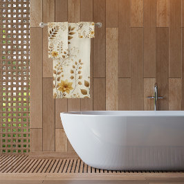 Boerderij Bloemen Bad Handdoek