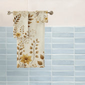 Boerderij Bloemen Bad Handdoek