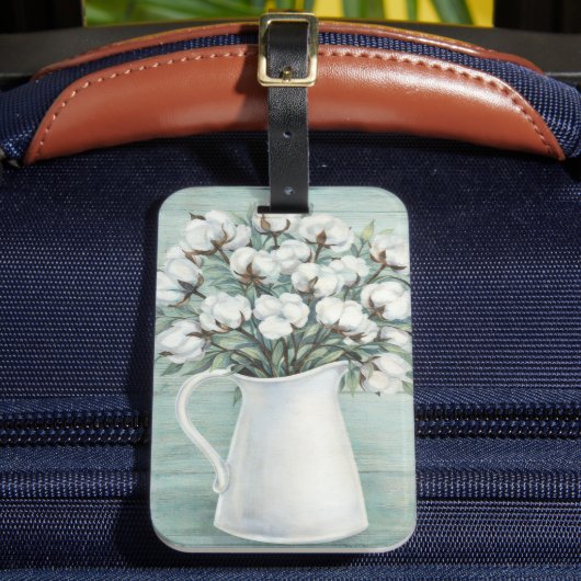 Boerderij bloemen bagage label (Voorkant Insitu 2)