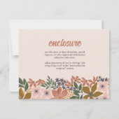 Boerderij Bloemen Bruids Douche Uitnodiging Insert (Voorkant)