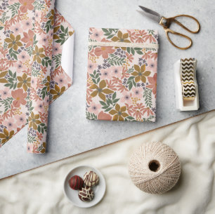 Boerderij Bloemen  Cadeaupapier