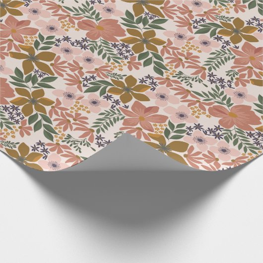 Boerderij Bloemen  Cadeaupapier (Hoek)