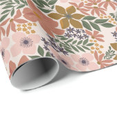 Boerderij Bloemen Cadeaupapier (Rol Hoek)