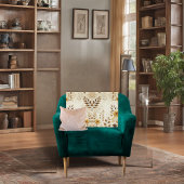 Boerderij Bloemen Fleece Deken