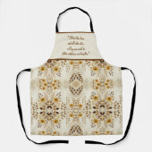 Boerderij Bloemen  Schort (Voorkant)