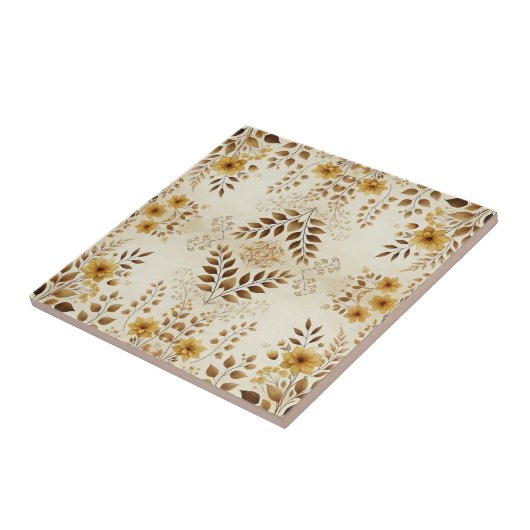 Boerderij Bloemen Tegeltje (Zijkant)