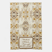 Boerderij Bloemen  Theedoek (Verticaal)