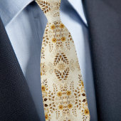 Boerderij Bloemenpatroon Stropdas