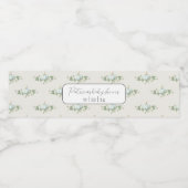 Boerderij Blue Pumpkin Theme Boy Baby shower Waterfles Etiket (Enkel label)