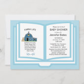 Boerderij Boek Thema Baby shower Uitnodiging (Voorkant)