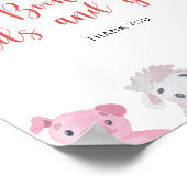 Boerderij - boeken kaarten en geschenken poster (Hoek)