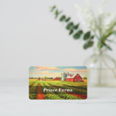 Boerderij / Boer / Landbouw Visitekaartje (Staand voorkant)