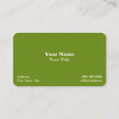 Boerderij / Boer / Landbouw Visitekaartje (Achterkant)