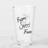 Boerderij Boerderij Drink glas (Achterkant)