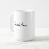 Boerderij Boerderij koffie Mok (Voorkant links)