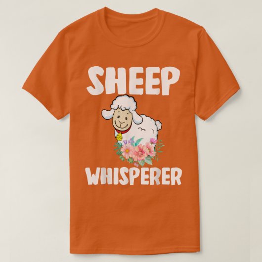 Boerderij Boerderij van schapenblaasjes, Whisperer T-shirt (Design voorkant)
