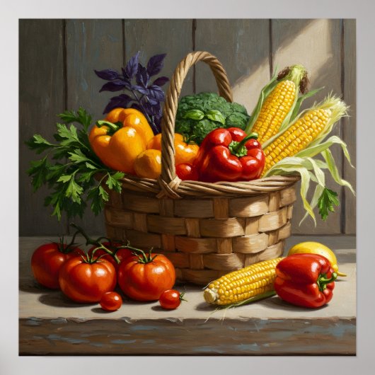 Boerderij Bounty-Rustieke Boerderij Wall Art Poster (Voorkant)