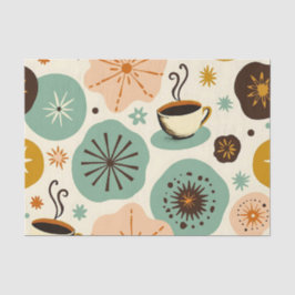 Boerderij Brew: Rustiek Koffieweefsel Papier