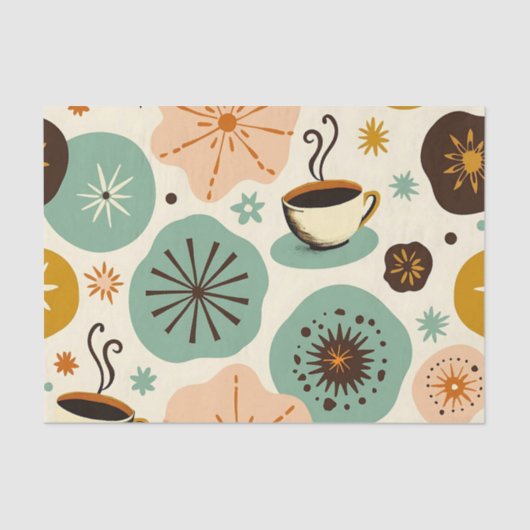 Boerderij Brew: Rustiek Koffieweefsel Papier (Voorkant)