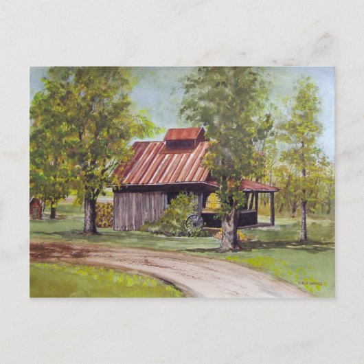 BOERDERIJ - BRIEFKAART (Voorkant)