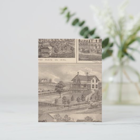 Boerderij Briefkaart (Staand voorkant)