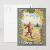 Boerderij Briefkaart  van  ter illustratie van de  (Voorkant / Achterkant)