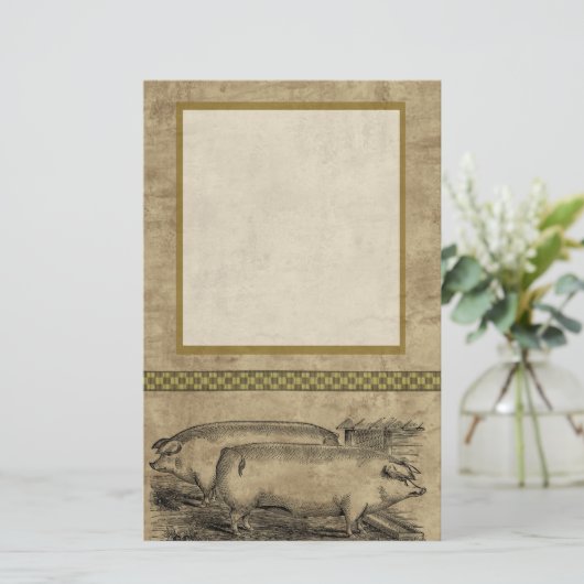 Boerderij Briefpapier (Staand voorkant)