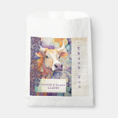 Boerderij Bruiloft dank u Bedankzakje (Voorkant)