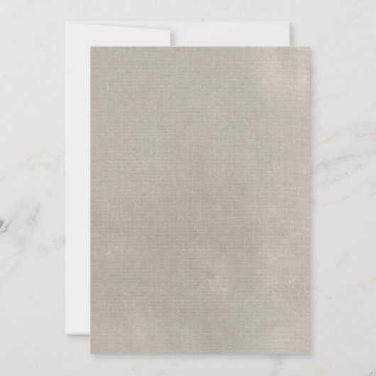 Boerderij bruiloft kaart (Achterkant)