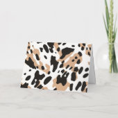 Boerderij bruiloft Koeienhuid Print (Achterkant)