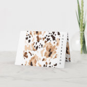 Boerderij bruiloft Koeienhuid Print 3 (Voorkant)