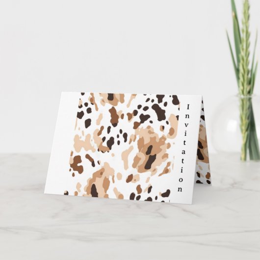 Boerderij bruiloft Koeienhuid Print 3 (Voorkant)