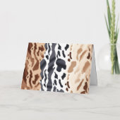 Boerderij bruiloft Koeienhuid print 6 (Achterkant)