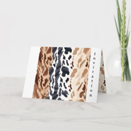 Boerderij bruiloft Koeienhuid print 6